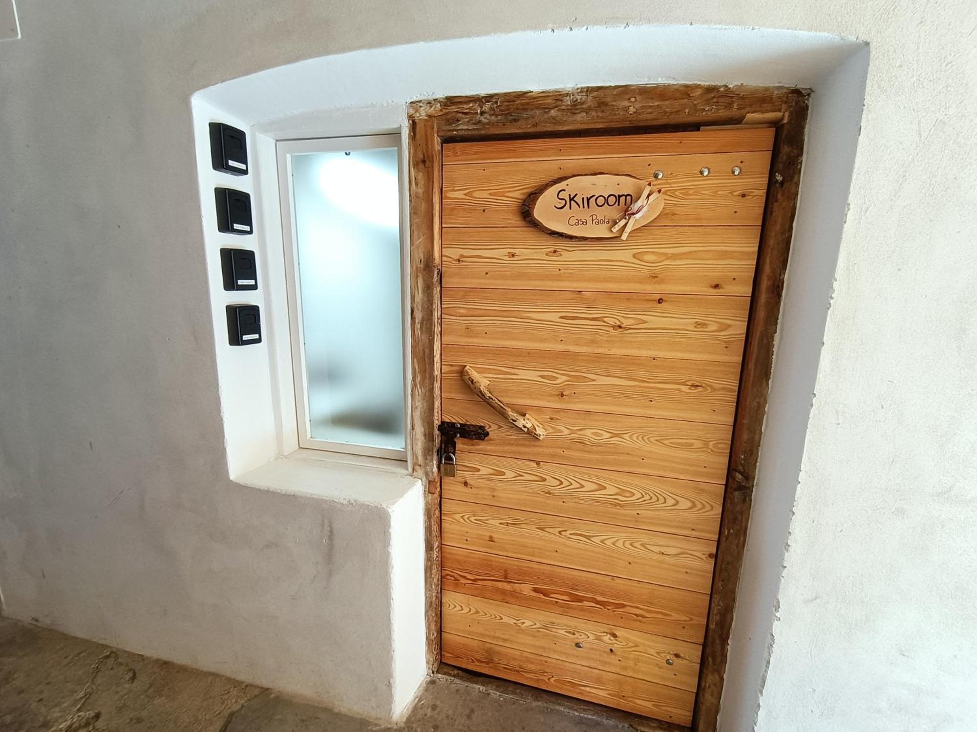Ferienwohnung Casa Paola Pozza di Fassa Exterior foto